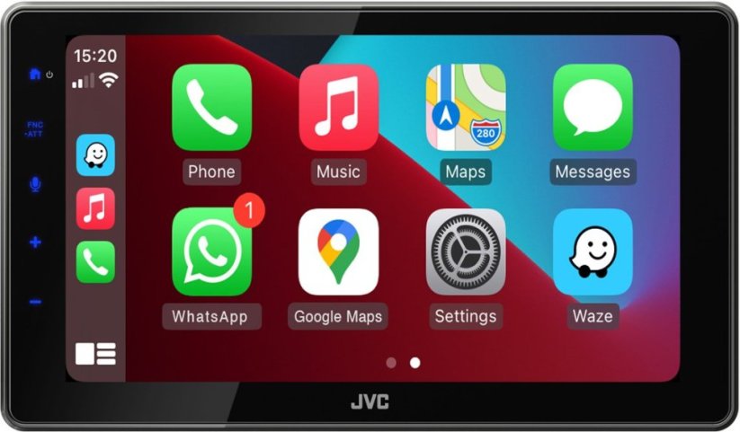 JVC KW-Z900DBW DAB BT 9'' 1DIN WiFi Carplay AndroidAuto