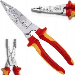 Knipex Kliešte WIELOFUNKCYJNE Pre ELEKTRYKÓW DO KABLI METRYCZNYCH 1000V