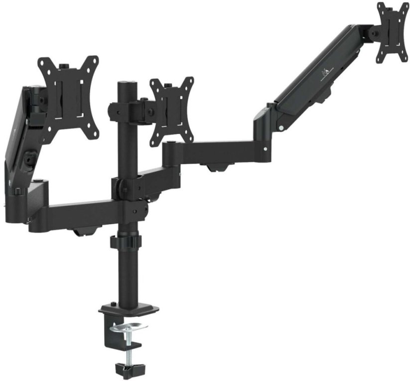 Maclean Uchwyt biurkowy na 3 monitory 17" - 27" (MC-137)