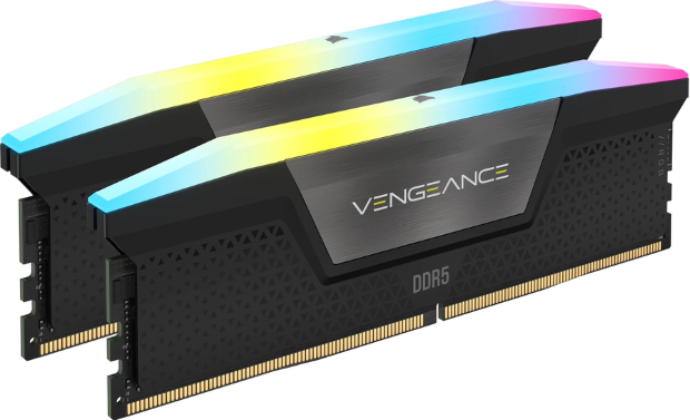 Corsair Vengeance RGB, DDR5, 16 GB, 5200MHz, CL40 (CMH16GX5M2B5200C40)