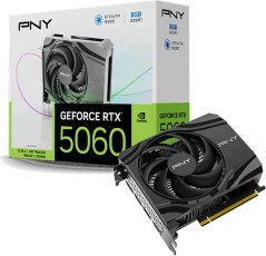 PNY GeForce RTX 5060 Single Fan 8GB GDDR7 DLSS4 (VCG50608SFXPB1)