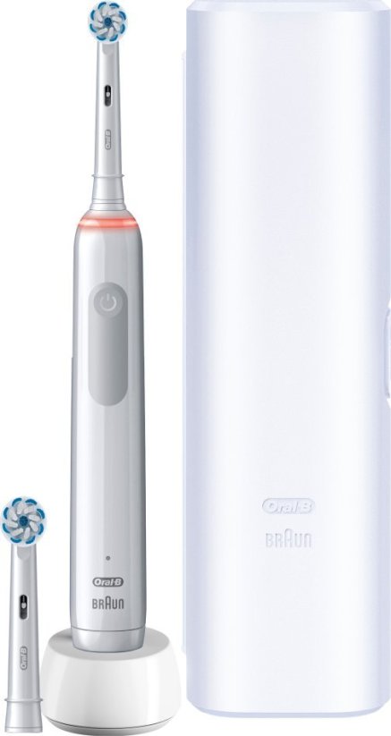 Oral-B Szczoteczka rotacyjna Pro 3 3500 Biała + dodatkowa końcówka