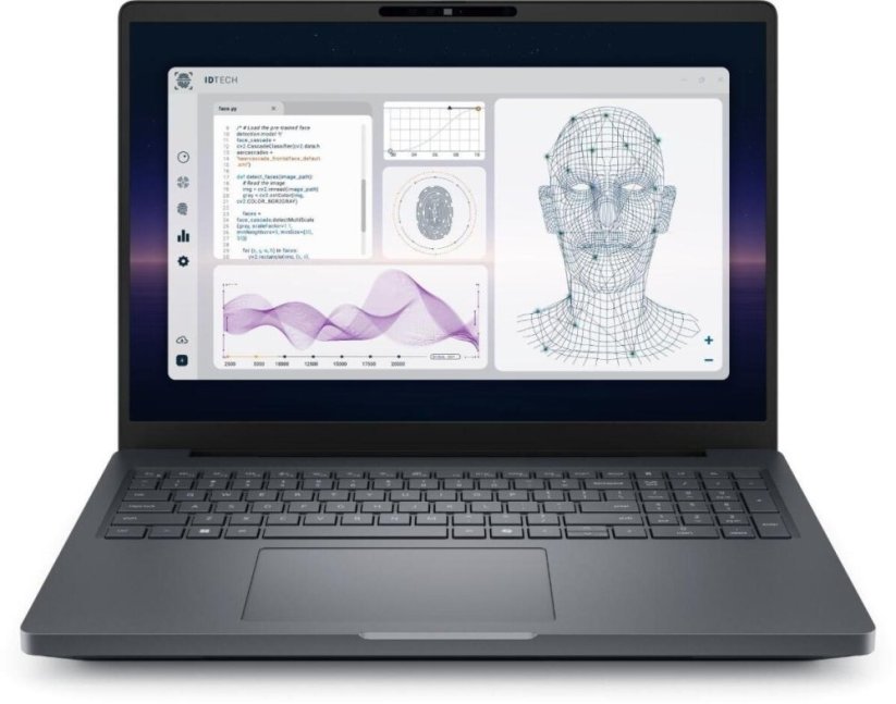 Dell Pro Max 16 Plus/Ultra 7 265HX/2x16GB/512GB SSD/16" FHD+/RTX PRO 1000 Blackwell 8GB/Smart Card/FHD RGB Cam/Mic/WLAN/EST Backlit Kb/6 Cell/W11Pro/3yrs Onsite