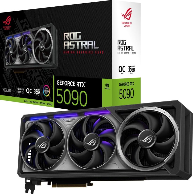 Asus ROG Astral GeForce RTX 5090 OC 32GB GDDR7 (ROG-ASTRAL-RTX5090-O32G-GAMING)
