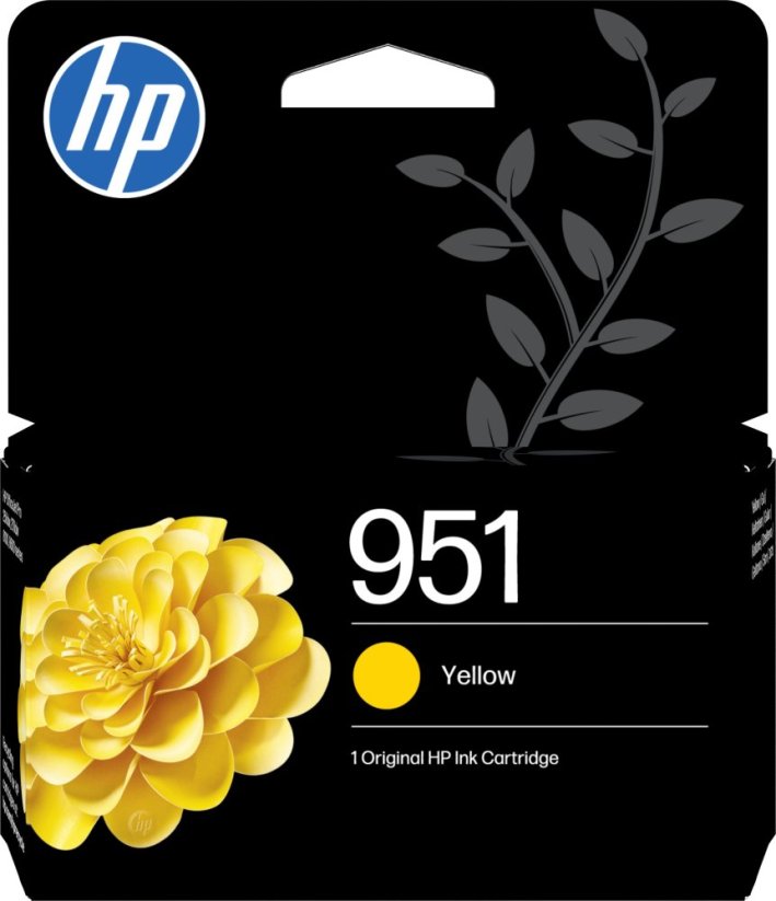 HP HP INC Atrament HP 951 Yellow Original Ink Cartridge