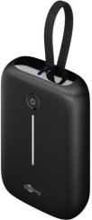 Goobay Powerbank 10 000 mAh ze wbudowanym kablem USB-C