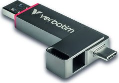Verbatim Pendrive 128GB USB-A/USB-C Dual QuickStick 32040