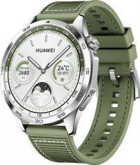 Huawei Huawei GT 4 Smart watch 4 GPS (satellite) 46 mm AMOLED 46mm Waterproof Green Woven one size