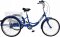 Enero Bicykel 3-kolesový 24" rehabilitačný 1-rýchlostný Modrý