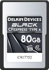 Delkin Black CFexpress 80 GB  (DCFXABLK80)