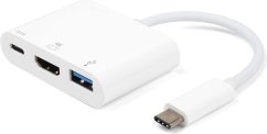 eStuff USB-C - HDMI Biely  (ES623001WH)