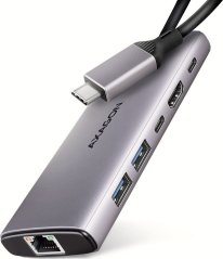 Axagon HMC-6G2L 1x RJ-45 1x USB-C 1x USB-C PD 1x HDMI + 2x USB-A 3.0 (HMC-6G2L)
