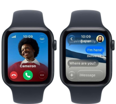 Apple Watch SE 3 GPS 40mm Midnight Alu Sport M/L Granatovy(MJL14MP/A)