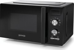Gorenje Gorenje | Microwave Oven | MO20A3BH | Free standing | 800 W | Convection | Black