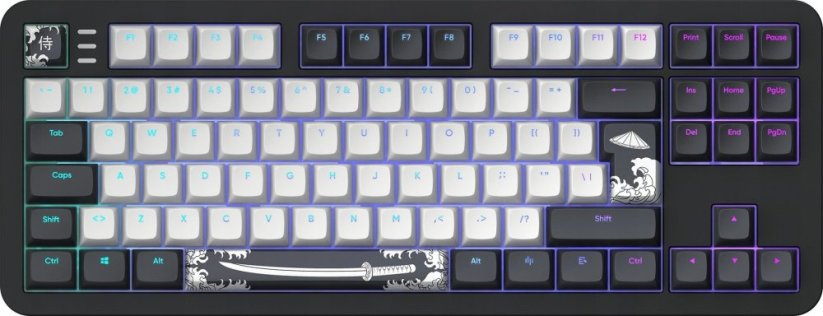 Dark Project ALU87B Bushido, G3MS Moonstone Switch, US(ISO)