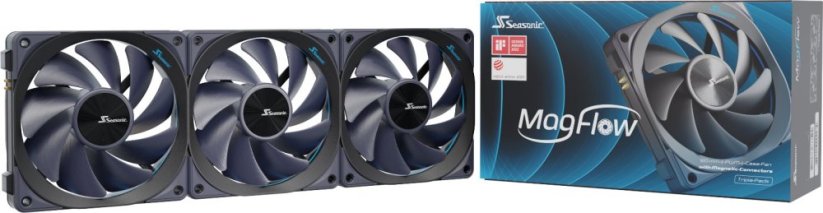 SeaSonic MagFlow 1225 PWM (3-Fan Kit)