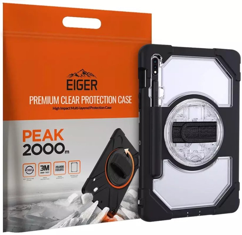 Eiger Peak 500m Case Samsung Tab S11 Čierny