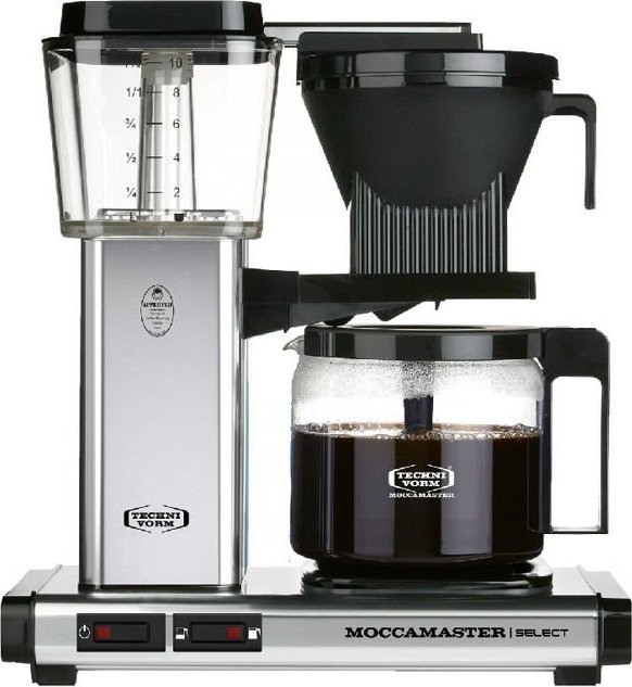 Moccamaster KBG 741 Select strieborný