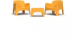 Gardena Garden furniture set Set Ibiza Terrace dark yellow 8003723802212
