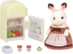 Epoch Sylvanian Families Sada z mamą królików z czekoladowymi uszkami (lodówka)