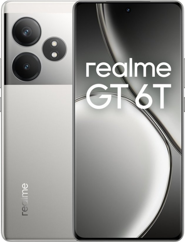 Realme GT 6T 5G 8/256GB strieborný  (RMX3853)