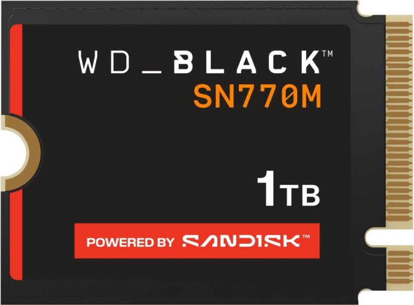 WD SN770M 1TB M.2 2230 PCI-E x4 Gen4 NVMe (WDBDNH0010BBK-WRSN)