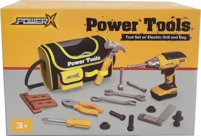 Bosch POWER X, Tool Set w/ Electric Drill and Tool Bag