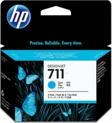 HP Sada CZ134A nr 711 (3 x cyan)