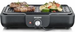 Severin prenosná grill 8556 nehrdzavejúca oceľ Aluminium