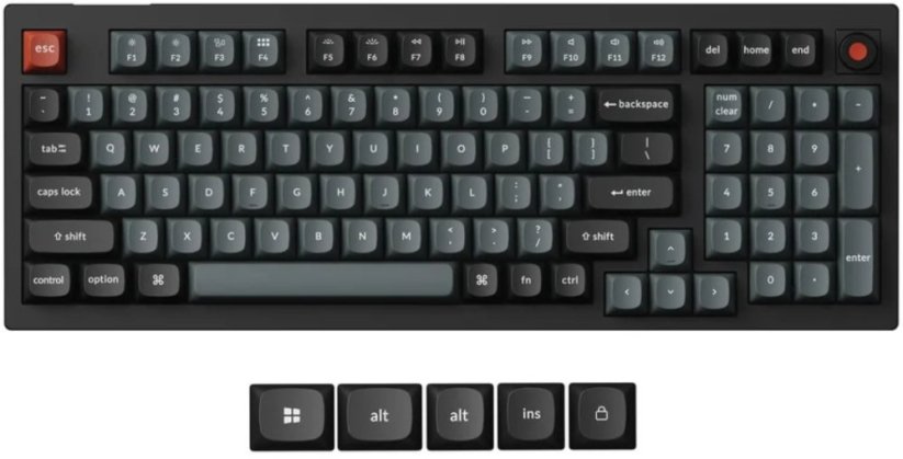 Keychron V5 8K QMK Keychron Super Red (4894979021007)