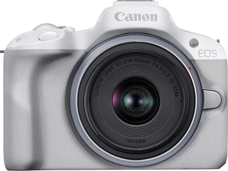 Canon EOS R50 biely + RF-S 18-45mm f/4.5-6.3 IS STM (5812C013)