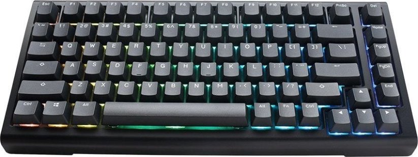 Ducky Tinker 75 Gaming Keyboard, RGB, black - MX-Blue (ANSI)