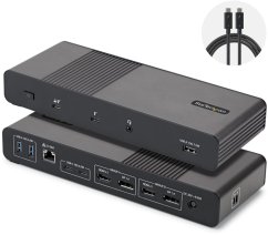 StarTech Stacja dokująca Przewodowa Thunderbolt 5 Čierny, Sivý (206UE-TB5USB4DOCK)
