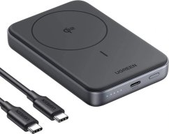 Ugreen UGREEN PB761 Powerbank magnetický 10000mAh Qi2 30W  Magsafe + kabel USB-C Čierny
