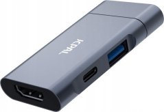 Jcpal JCPAL USB-C 3-in-1 Travel Hub - hub HDMI/PD/USB-A 3.0 - Gwarancja bezpieczeństwa. Proste raty. Bezpłatna wysyłka od 170 zł.