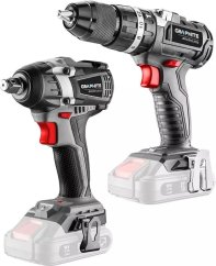 GRAPHITE ACCU Vŕtací skrutkovač 18V, Li-Ion, 10 mm ENERGY+ SADA (58G000-SET1)