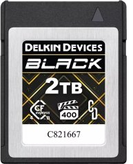 Delkin Delkin CFexpress 4.0 BLACK | Type B | R3700/W3220 (VPG400) 2TB
