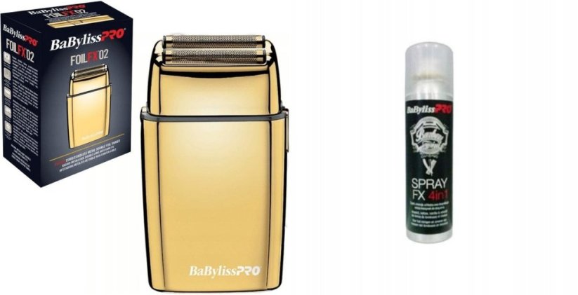 BaBylissPRO Golarka BaBylissPRO PRO FoilFX02 + SprayFX 4W1 BBPRO 150ml