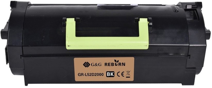 G&G GR-L52D2000 kaseta z tonerem 1 ks Náhradný Čierny (21309)