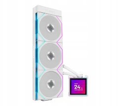 Chladenie Lian Li HydroShift II AiO RGB, LCD-Display - 360mm, Biely
