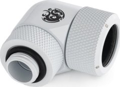 BitsPower Bitspower Advanced Multi-Link Adapter Anschluss 90 Grad G1/4 Zoll AG auf 16mm AD Hardtube - drehbar, weiß