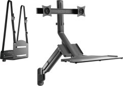 Maclean Uchwyt ścienny na dwa monitory 17'' -  29'' MC-633