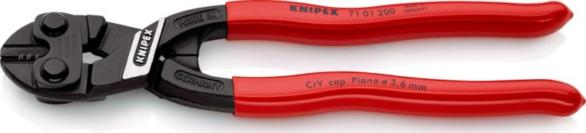 Knipex Kliešte tnące przegubowe kompaktowe 200mm CoBolt PCV (71 01 200)