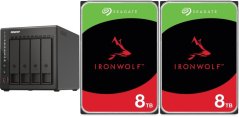 Qnap TS-453E-8G + 2x Seagate IronWolf 8TB (ST8000VN004)