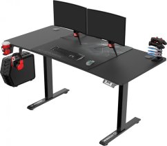 Ultradesk Level V2 čierne 140 cmx68 cm