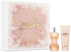 Jean Paul Gaultier Set : Classique, Eau De Toilette, For Women, 50 ml + Classique, Hydrating, Body Lotion, 75 ml For Women