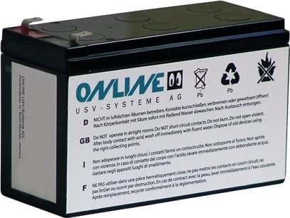 Online USV Systeme ONLINE USV-Ersatzbatterie für Zinto 1500 (2017)+++