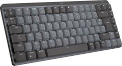 Logitech Logitech  Klawiatura Bezdrôtová  MX Mini  Mechaniczna  Podswietlana wydajnosc  Grafit
