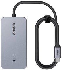 Inateck Inateck HB2027 USB 3.2 Gen 2 (3.1 Gen 2) Type-C 10000 Mbit/s Sivý