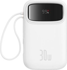 Baseus Powerbank Baseus QPow 2 10000mAh 30W (biały)